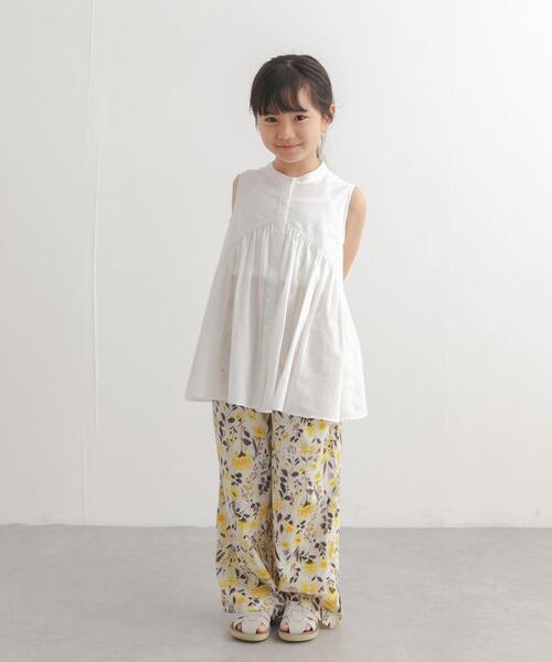 URBAN RESEARCH DOORS（アーバンリサーチドアーズ）の「『親子リンク』フラワープリントイージーパンツ(KIDS)（その他パンツ・キッズ・ホワイト系その他/ベージュ系その他/グレー系その他・105/120/135）」の16枚目の写真