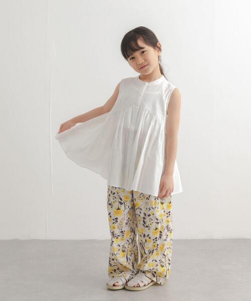 URBAN RESEARCH DOORS（アーバンリサーチドアーズ）の「『親子リンク』フラワープリントイージーパンツ(KIDS)（その他パンツ・キッズ・ホワイト系その他/ベージュ系その他/グレー系その他・105/120/135）」の17枚目の写真