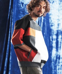 Hand Stitched Rigid Denim Knit Jacket（ニット/セーター）｜gim