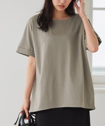 綿100%クルーネック/ドルマンTシャツ
