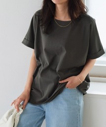 綿100%クルーネック/ドルマンTシャツ