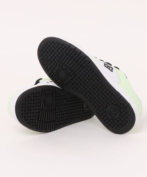 DC SHOES(ディーシーシューズ)の「DC SHOES ディーシーシューズ MANTECA 4 SN レディーススニーカー(マンテカ4SN) DM261310 MNT ホワイト/ミント(スニーカー・レディース・ブルー系その他2・23.0cm/23.5cm/24.0cm/24.5cm/25.0cm)」の2枚目の写真
