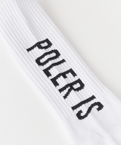 POLeR(ポーラー)の「POLeR/ポーラー SKATE SOCKS 2026年 夏 夏服(ソックス/靴下・メンズ・ブラック/レッド/グレイッシュブルー・ONE SIZE)」の21枚目の写真