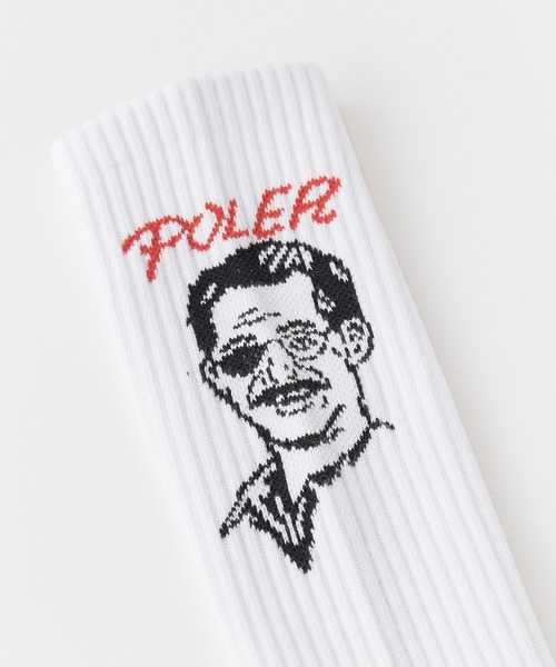 POLeR(ポーラー)の「POLeR/ポーラー SKATE SOCKS 2026年 夏 夏服(ソックス/靴下・メンズ・ブラック/レッド/グレイッシュブルー・ONE SIZE)」の19枚目の写真