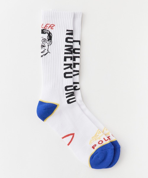 POLeR(ポーラー)の「POLeR/ポーラー SKATE SOCKS 2026年 夏 夏服(ソックス/靴下・メンズ・ブラック/レッド/グレイッシュブルー・ONE SIZE)」の18枚目の写真