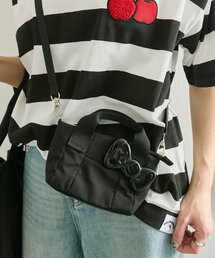 【HELLO KITTY（ハローキティ）×ear】ミニ樹脂パーツトートバッグ