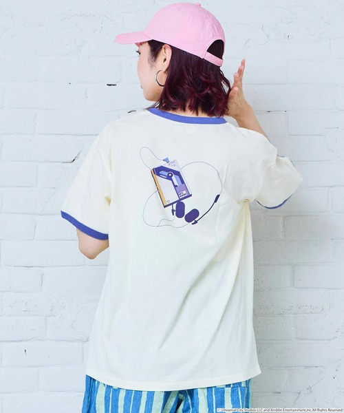 MARKEY'S（マーキーズ）の「【BACK TO THE FUTURE】別注プリントTシャツ/おとな（Tシャツ/カットソー・レディース・ブラック/オフホワイト・160cm/180cm）」の3枚目の写真
