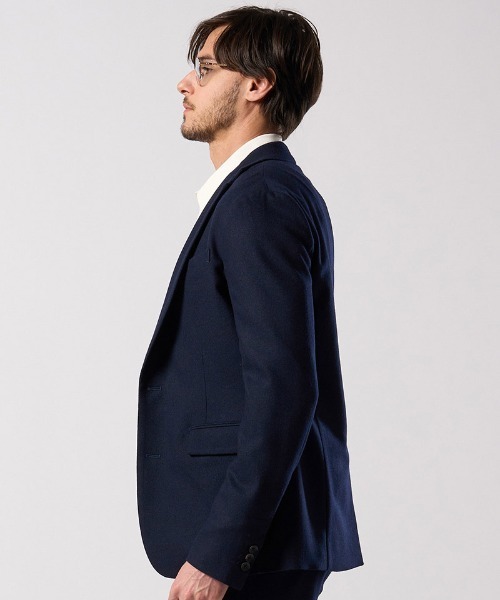 wjk（ダヴルジェイケイ）の「mj11524- comfort tailored jacket テーラードジャケット(2097 wo10j)（テーラードジャケット・メンズ・ブラック/ベージュ/ネイビー・S/M/L/XL）」の14枚目の写真