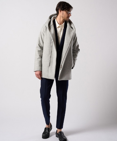 wjk（ダヴルジェイケイ）の「mj11524- comfort tailored jacket テーラードジャケット(2097 wo10j)（テーラードジャケット・メンズ・ブラック/ベージュ/ネイビー・S/M/L/XL）」の17枚目の写真