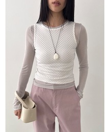 Didot.showroom | ドットボックスノースリーブ(タンクトップ)