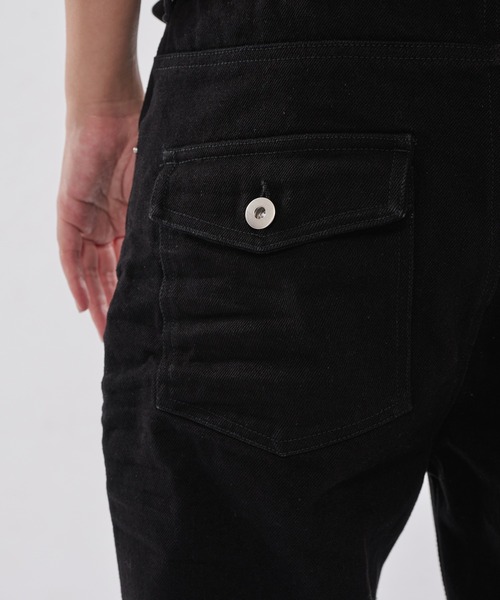 WISH FOR EVER(ウィッシュフォーエバー)の「ASSORT BOOTCUT LINES DENIM PANTS/アソートブーツカットラインズデニムパンツ(デニムパンツ・メンズ・ブラック/インディゴブルー・SMALL/MEDIUM/LARGE)」の9枚目の写真