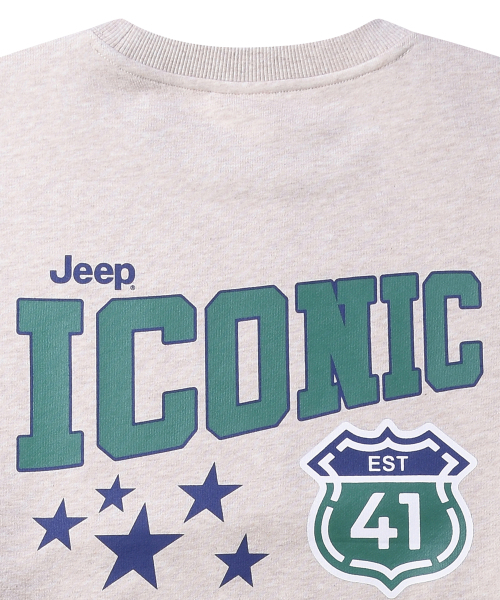 JEEP（ジープ）の「RUSH アセンティック スウェット (JQ5TSU822MB)（スウェット・レディース・その他・SMALL/MEDIUM/LARGE/X-LARGE/2XL）」の6枚目の写真