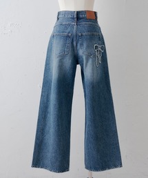 Chico（チコ）の「ポケットデザインワイドデニム（デニムパンツ）」