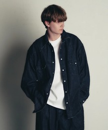 【is-ness/イズネス】WESTERN SHIRTS(Enzyme Wash)