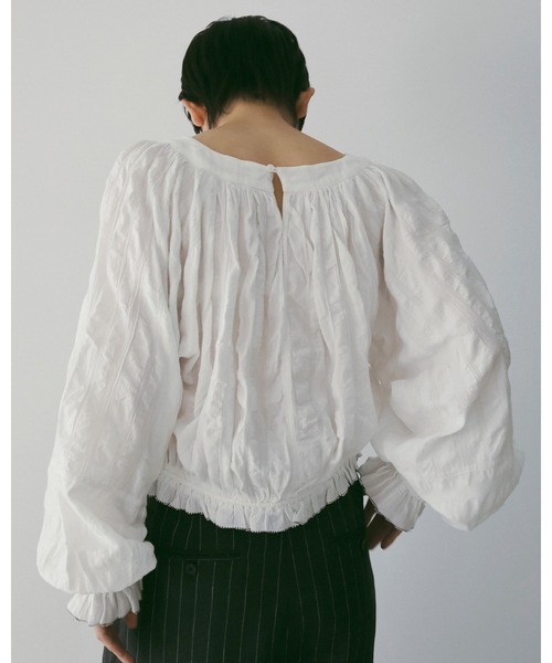 Gather Volume Blouse（シャツ/ブラウス）｜anuke（アンヌーク）の