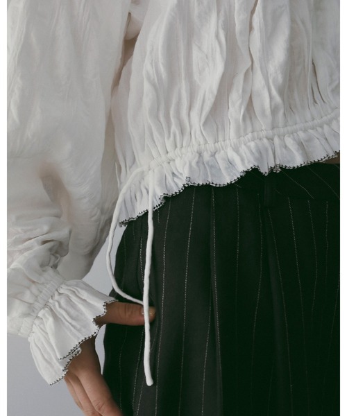 Gather Volume Blouse（シャツ/ブラウス）｜anuke（アンヌーク）の