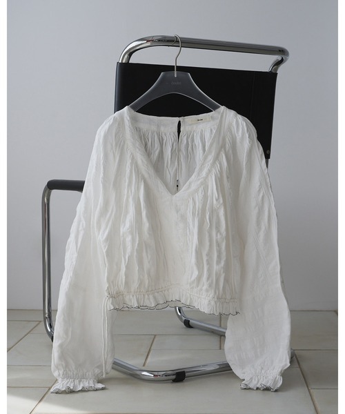 Gather Volume Blouse（シャツ/ブラウス）｜anuke（アンヌーク）の