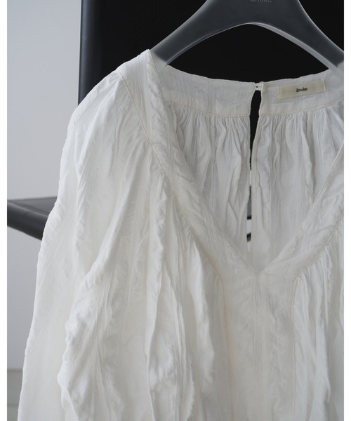 Gather Volume Blouse（シャツ/ブラウス）｜anuke（アンヌーク）の