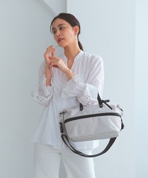 【TREASURE TOPKAPI】ナイロンコンビ 2way チェンジング トートバッグ ショルダーベルト付き