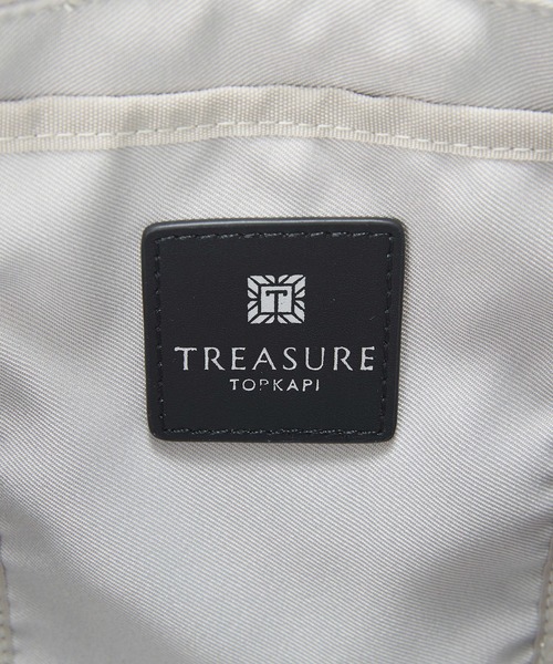 TREASURE TOPKAPI（トレジャートプカピ）の「【TREASURE TOPKAPI】ナイロンコンビ 2way チェンジング トートバッグ ショルダーベルト付き（トートバッグ・レディース・ライトグレー/ブラック・FREE）」の21枚目の写真