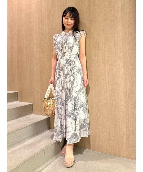 CELFORD(セルフォード)の「【洗える・接触冷感】バンダナシフォンワンピース(ワンピース・レディース・ネイビー/ライトピンク/オフホワイト・36/38)」の21枚目の写真