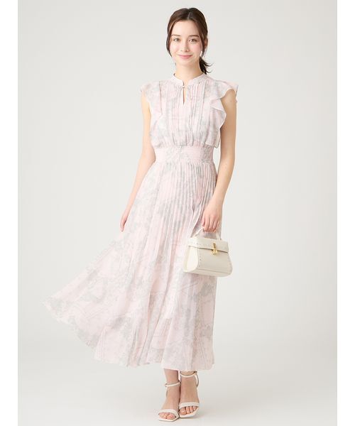 CELFORD(セルフォード)の「【洗える・接触冷感】バンダナシフォンワンピース(ワンピース・レディース・ネイビー/ライトピンク/オフホワイト・36/38)」の20枚目の写真