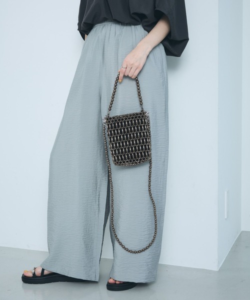 LEPSIM（レプシィム）の「ビーズミニショルダー　646448（ショルダーバッグ・レディース・シルバー/ガンメタ/ブラウン・ONE SIZE）」の20枚目の写真