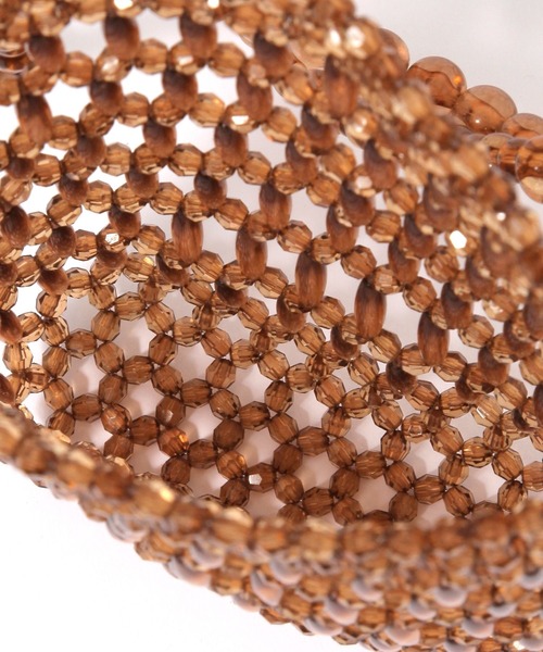 LEPSIM（レプシィム）の「ビーズミニショルダー　646448（ショルダーバッグ・レディース・シルバー/ガンメタ/ブラウン・ONE SIZE）」の15枚目の写真