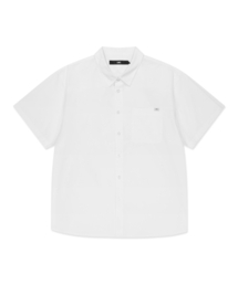LMC( )��DAILY COTTON SHORT SLV SHIRT white(�V���c/�u���E�X)