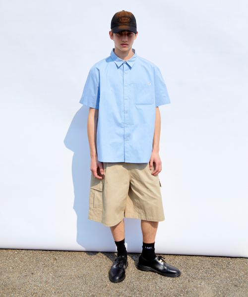 LMCの「DAILY COTTON SHORT SLV SHIRT white(シャツ/ブラウス・レディース・その他・1/2)」の2枚目の写真