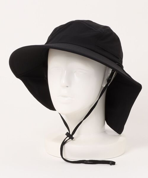 ムラサキスポーツ(ムラサキスポーツ)の「DEAR LAUREL/ディアローレル ハット アドベンチャーハット UVカット DL ADVENTURE HAT DLA6S2201(ハット・メンズ・ブラック・FREE)」の1枚目の写真