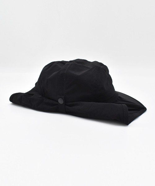ムラサキスポーツ(ムラサキスポーツ)の「DEAR LAUREL/ディアローレル ハット アドベンチャーハット UVカット DL ADVENTURE HAT DLA6S2201(ハット・メンズ・ブラック・FREE)」の4枚目の写真