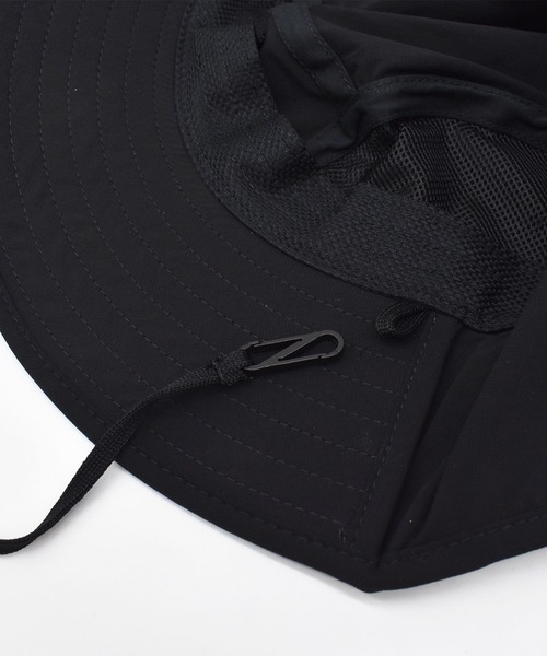 ムラサキスポーツ(ムラサキスポーツ)の「DEAR LAUREL/ディアローレル ハット アドベンチャーハット UVカット DL ADVENTURE HAT DLA6S2201(ハット・メンズ・ブラック・FREE)」の6枚目の写真