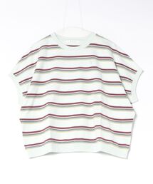 H.A.K | 天竺ボーダードルマンカットソー(Tシャツ/カットソー)