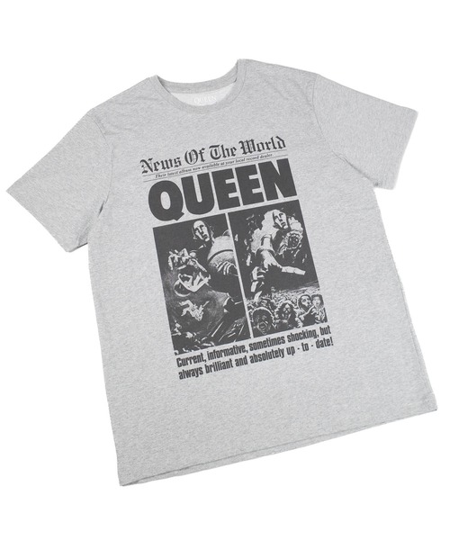 ROCK-OFF(ロックオフ)の「【ROCK-OFF】【3】QUEEN NEWS 40TH T-SHIRTS(Tシャツ/カットソー・メンズ・グレー・X-LARGE/LARGE)」の7枚目の写真
