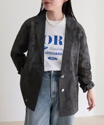 fredy emue（フレディエミュ）の「【MADE IN INDIA】シアー刺繍ジャケット（ダウンジャケット/コート）」