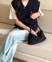 WOODENDOLL(ウッディンドール) 【レディース】 ハンドバッグ スエード調 ワンハンドル ショルダーバッグ K-Fashion