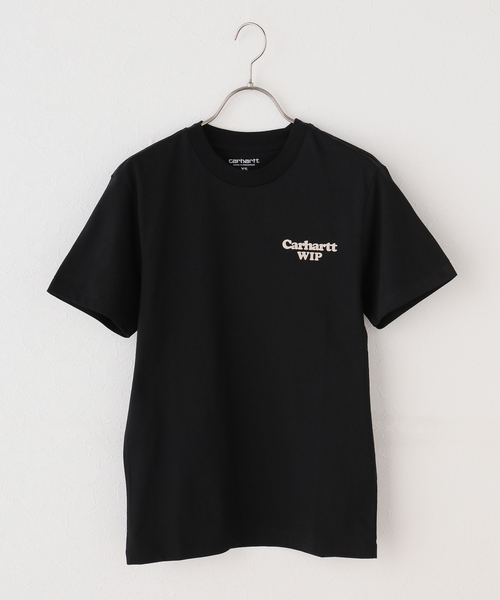 Carhartt WIP(カーハートダブリューアイピー)の「CARHARTT WIP / カーハート ダブリューアイピー S/S SPOILED T-SHIRT(Tシャツ/カットソー・レディース・ホワイト/ブラック・X-SMALL)」の2枚目の写真