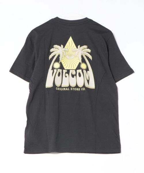 VOLCOM（ボルコム）の「VOLCOM メンズ ALL SEEING SS TEE Tシャツ 【2026年夏モデル】（Tシャツ/カットソー・メンズ・ブラック系その他・LARGE/X-LARGE/SMALL/MEDIUM）」の2枚目の写真