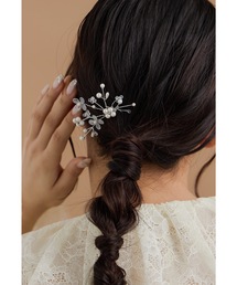 アメリカンフラワーヘッドドレス ヘアアクセサリー ヘアピン 結婚式