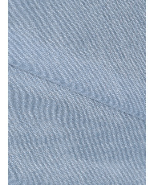 SUIT SQUARE(スーツスクエア)の「ボタンダウン×ワンピースカラーシャツ/長袖/ウォッシャブル/COOL MAX/無地(シャツ/ブラウス・メンズ・ブルー/ブラウン・S/M/L/LL)」の9枚目の写真