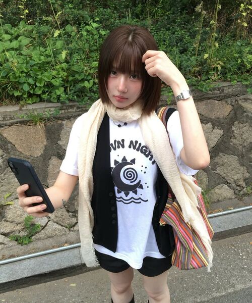 MOOVN(ムブン)の「ムーブンナイトグラフィック半袖Tシャツグレー(Tシャツ/カットソー・メンズ・その他・MEDIUM/LARGE/SMALL)」の5枚目の写真