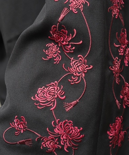 REZEN(リゼン)の「菊刺繍袴パンツ(その他パンツ・メンズ・ブルーパープル/ブラック/ローズ・SMALL/MEDIUM/LARGE)」の13枚目の写真