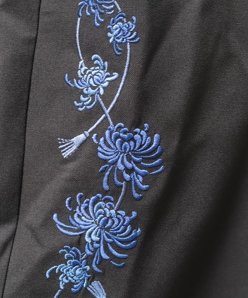 REZEN(リゼン)の「菊刺繍袴パンツ(その他パンツ・メンズ・ブルーパープル/ブラック/ローズ・SMALL/MEDIUM/LARGE)」の11枚目の写真