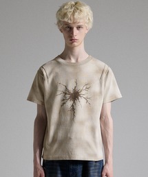 GRANCY】Cross Patch Damaged Thermal Longsleeve Tshirt / クロス