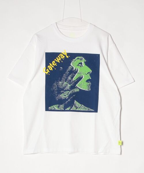 LOOSE JOINTS(ルーズジョインツ)の「【loosejoints】ED DAVIS - GATEWAY S/S TEE(Tシャツ/カットソー・メンズ・ブラック/ホワイト・L/M)」の2枚目の写真