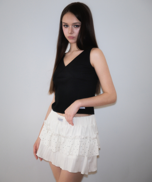 ROSEFRANTZ（ロゼフランツ）の「Cancan Frill Mini Skirt [White]（スカート・レディース・ホワイト・OS）」の7枚目の写真