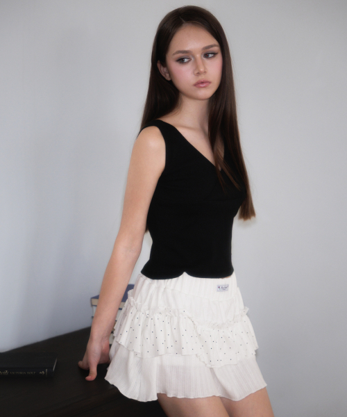ROSEFRANTZ（ロゼフランツ）の「Cancan Frill Mini Skirt [White]（スカート・レディース・ホワイト・OS）」の21枚目の写真