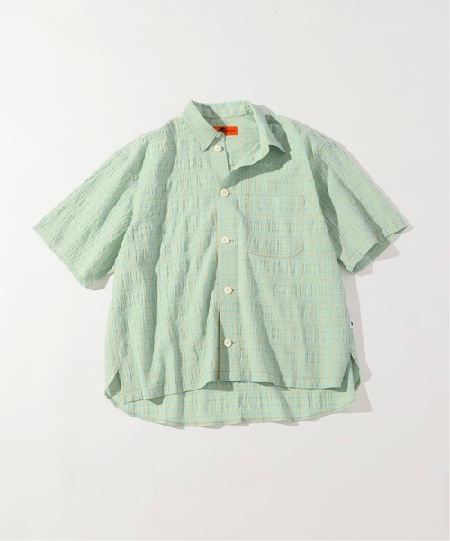 RED KAP(レッドキャップ)の「REDKAP 別注 S/S Mini Check Shirts(シャツ/ブラウス・メンズ・ブラック/サックスブルー/レッド/ブルー系その他・MEDIUM/LARGE)」の1枚目の写真