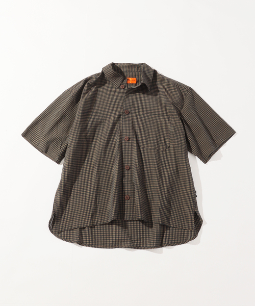 RED KAP(レッドキャップ)の「REDKAP 別注 S/S Mini Check Shirts(シャツ/ブラウス・メンズ・ブラック/サックスブルー/レッド/ブルー系その他・MEDIUM/LARGE)」の3枚目の写真